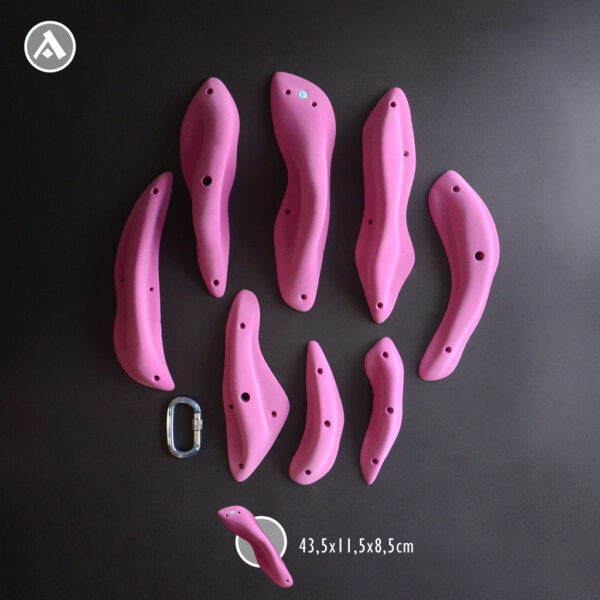 Snakes 1 - Anatomic climbing holds | anatomic.sk