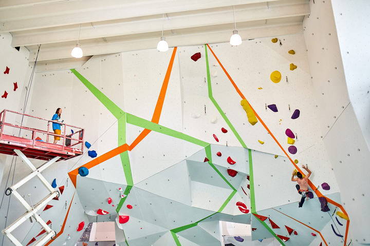 Indoor climbing wall K2 Bratislava | Anatomic.sk