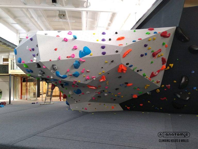 Completed Bouldering Wall Block Dock