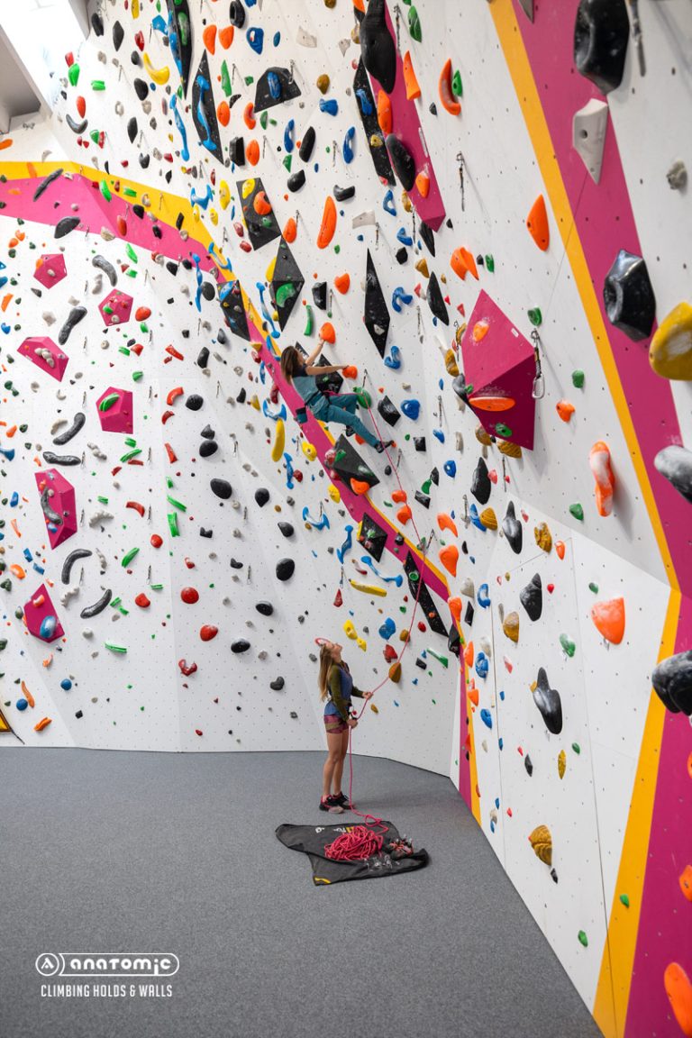 Climbing wall Vertigo, after renovation in 2023