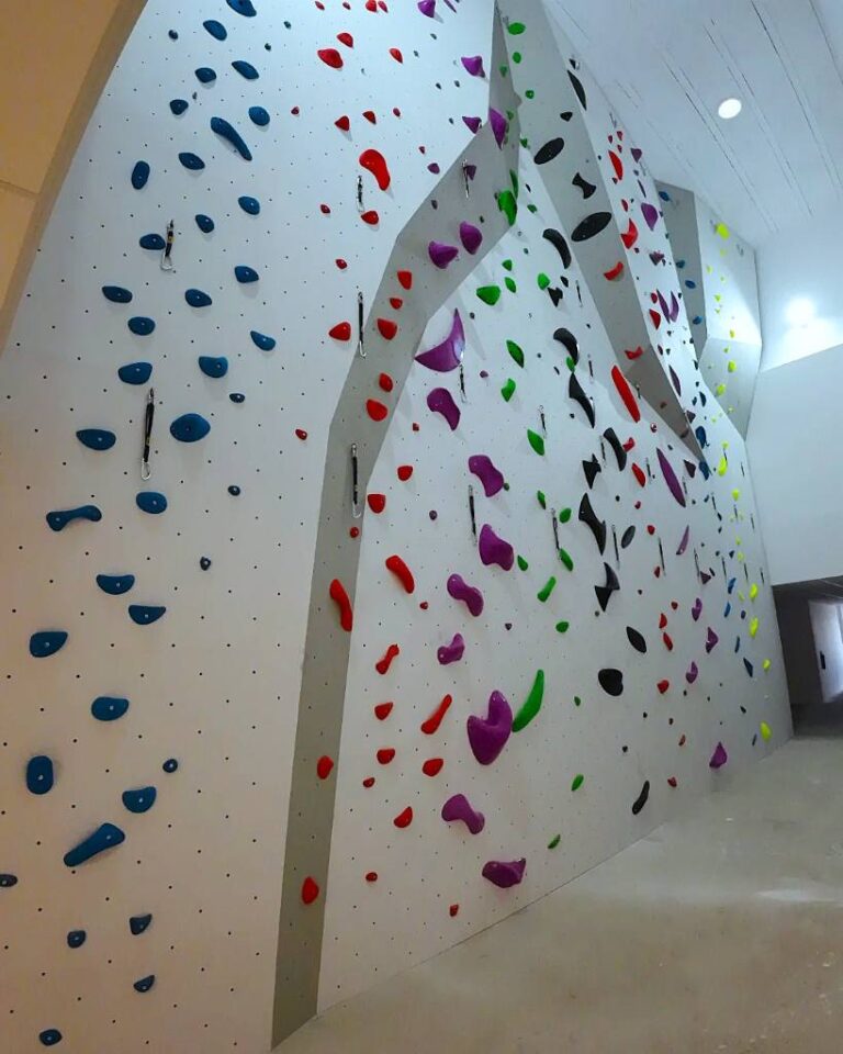 Climbing wall – rope section – Košútka in Martin